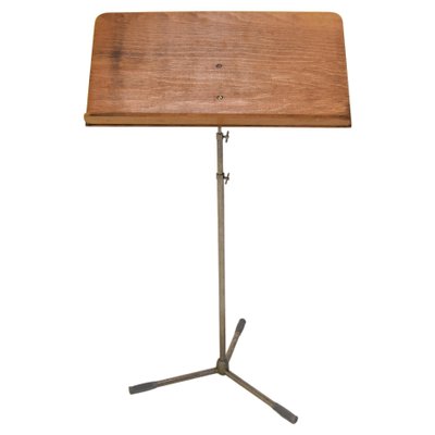 Mid-Century Adjustable Folding Music Stand, 1960s-TZ-1076427