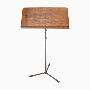 Mid-Century Adjustable Folding Music Stand, 1960s-TZ-1076427