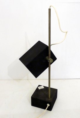 Mid-Century Adjustable Height Cube Shape Desk Lamp, 1950s-RNR-1285562