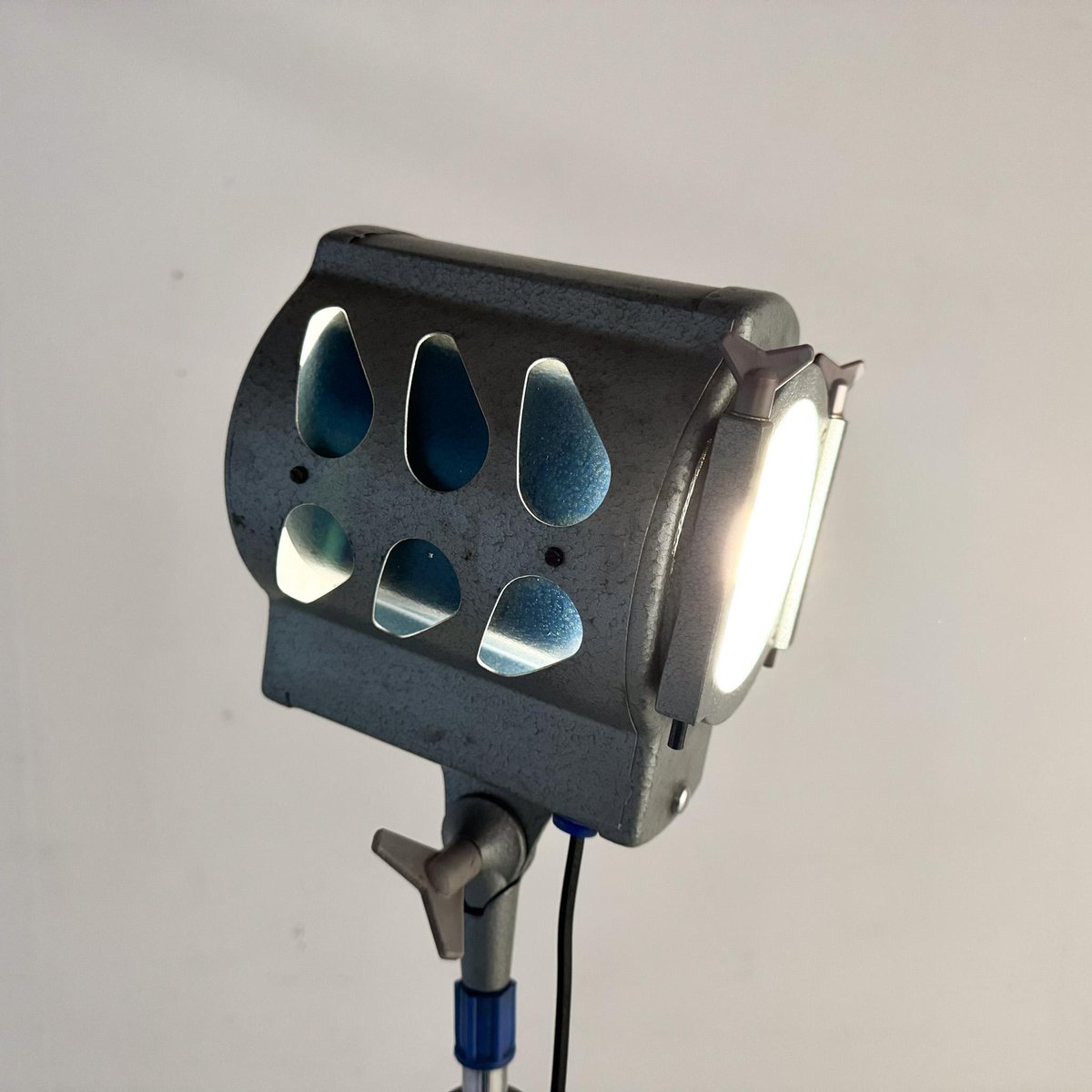 Mid-Century Adjustable Italian Cinema Floor Lamp, 1960s