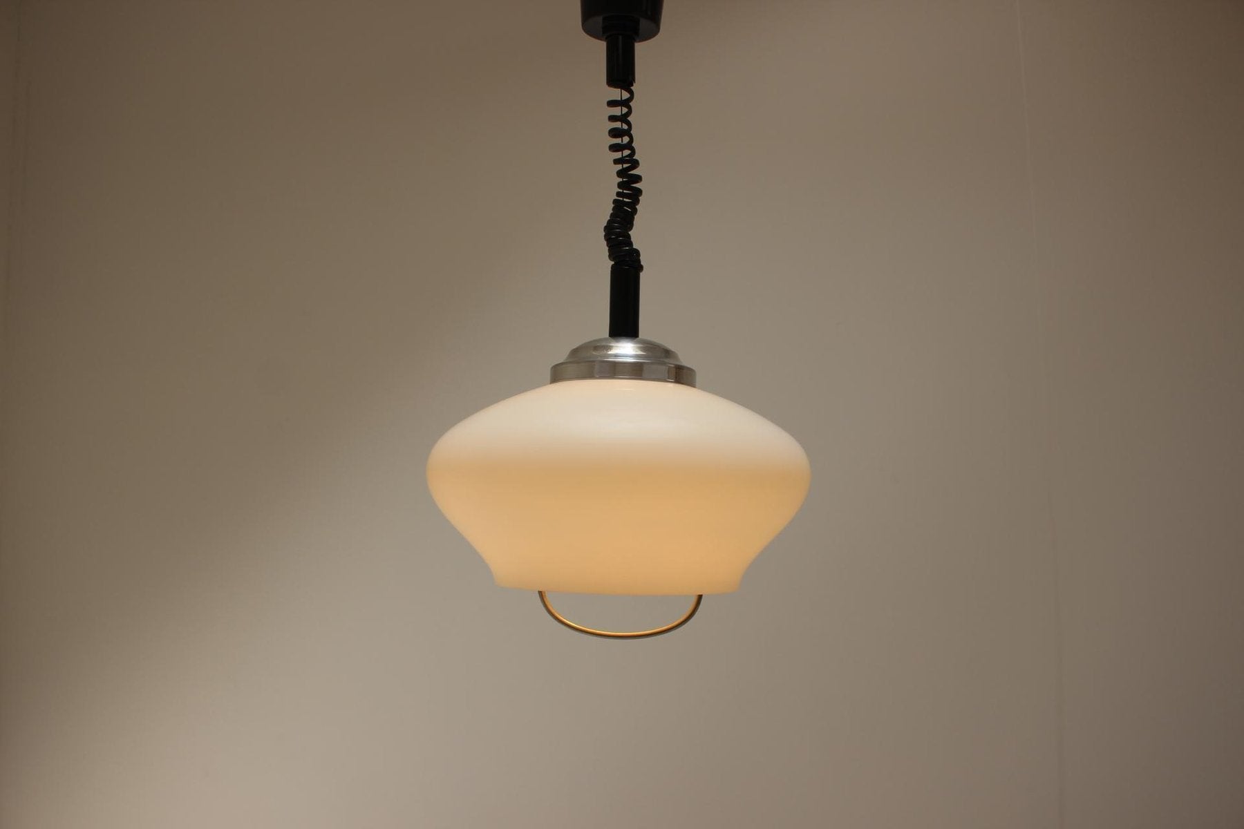 Mid-Century Adjustable Pendant, 1970s