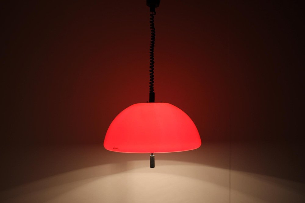 Mid-Century Adjustable Pendant attributed to Meblo, 1970s