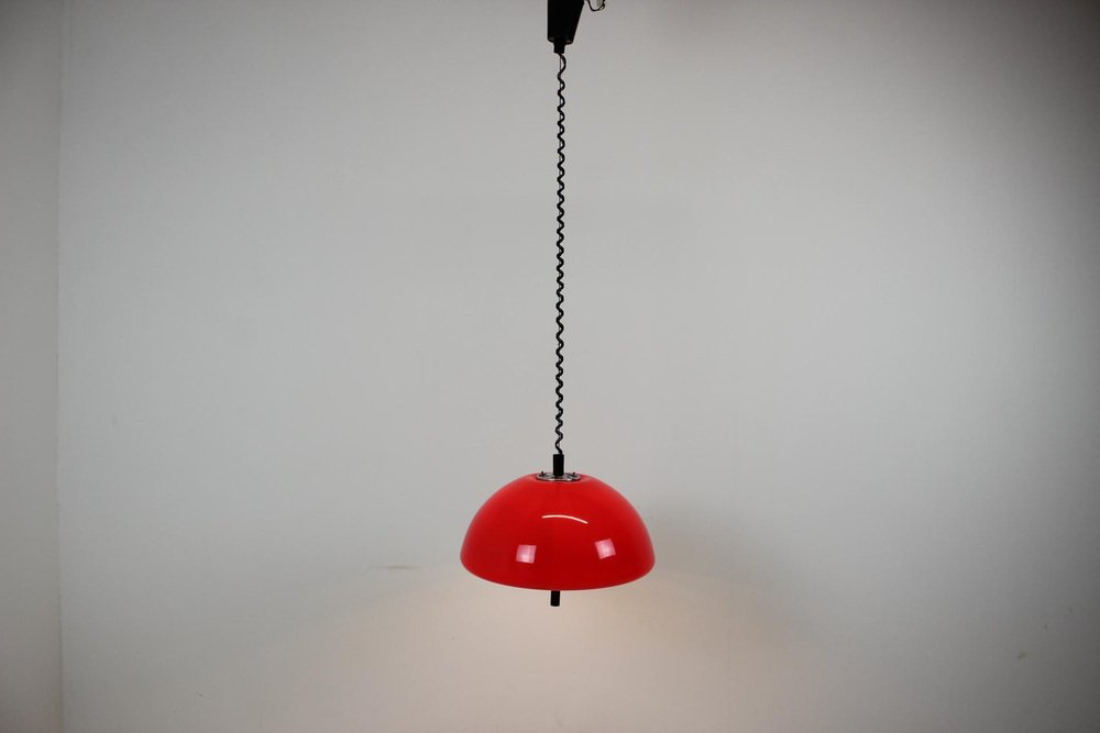 Mid-Century Adjustable Pendant attributed to Meblo, 1970s