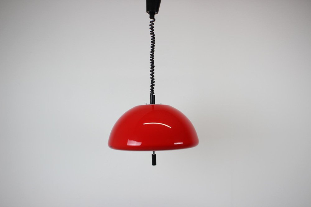 Mid-Century Adjustable Pendant attributed to Meblo, 1970s