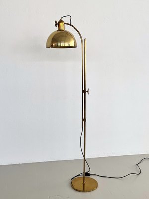 Mid-Century Adjustable Solid Brass Floor Lamp by Florian Schulz, 1970s-VNE-1327630