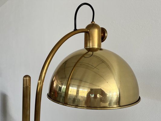 Mid-Century Adjustable Solid Brass Floor Lamp by Florian Schulz, 1970s-VNE-1327630