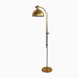 Mid-Century Adjustable Solid Brass Floor Lamp by Florian Schulz, 1970s-VNE-1327630