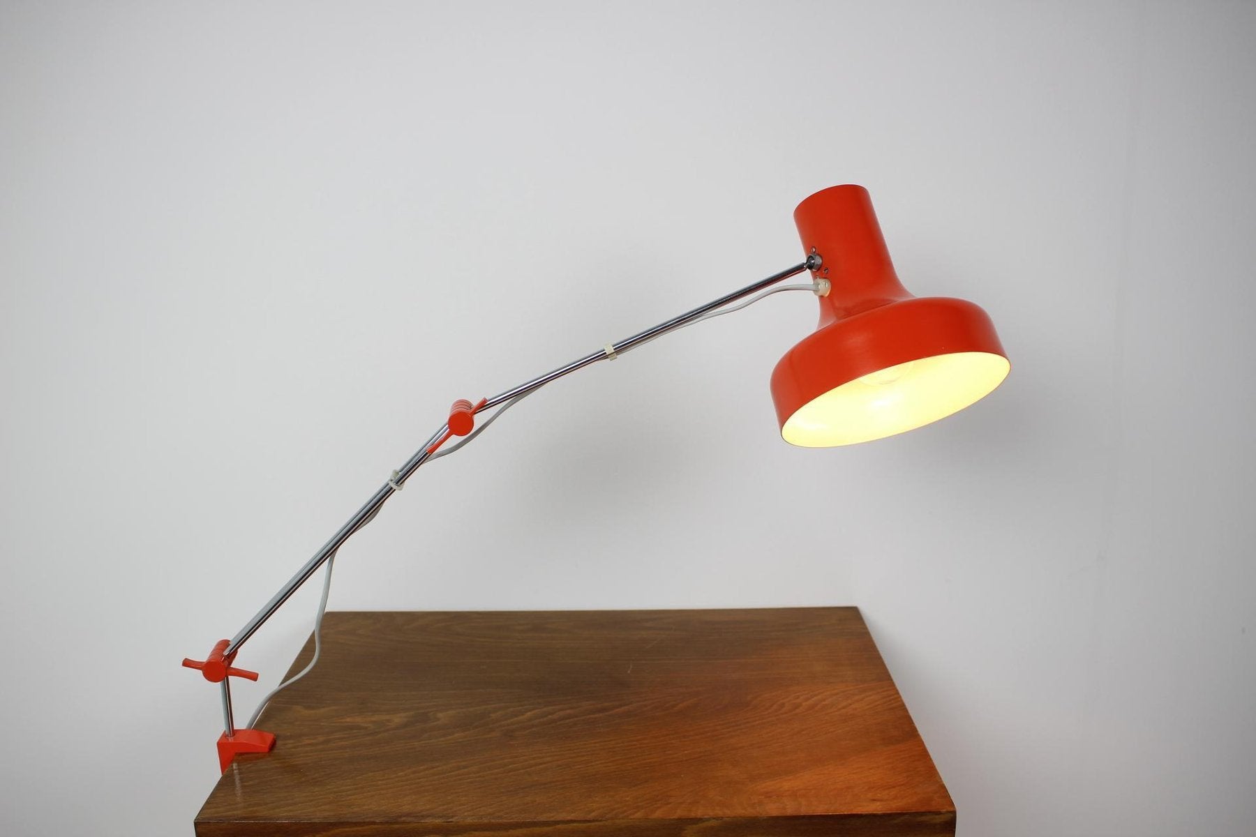 Mid-Century Adjustable Table Lamp by Josef Hurka for Napako, 1960s