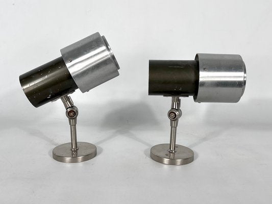 Mid-Century Adjustable Wall Lamp from Stilnovo, Italy, 1950s, Set of 2-OT-1426420