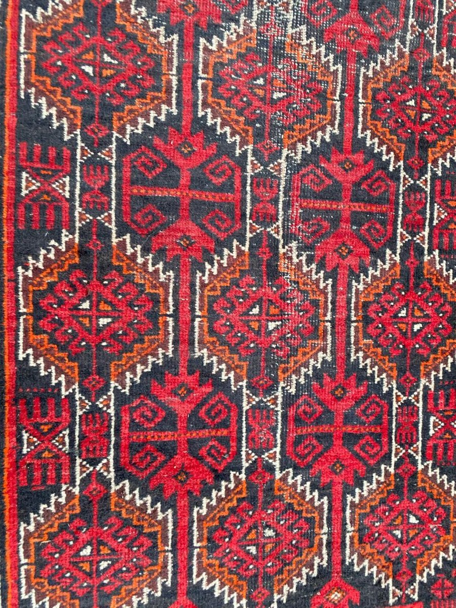 Mid-Century Afghan Baluch Rug