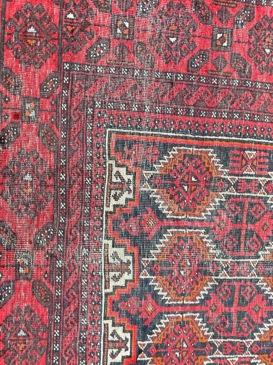 Mid-Century Afghan Baluch Rug