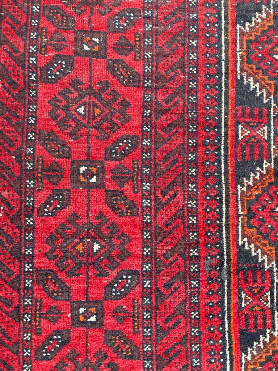 Mid-Century Afghan Baluch Rug