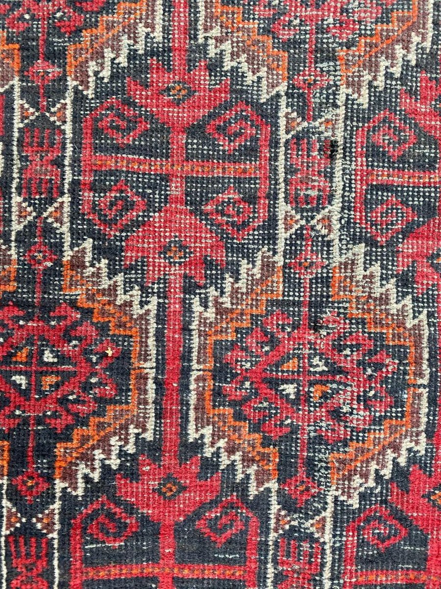 Mid-Century Afghan Baluch Rug