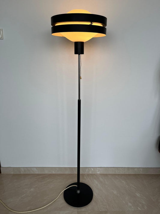 Mid-Century Age Floor Lamp Saturn by Jaroslav Bejvl, Kamenicky Senov, 1970s