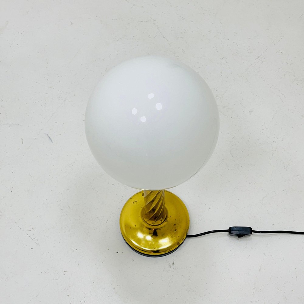 Mid-Century Aise Table Ball Lamp, 1980s