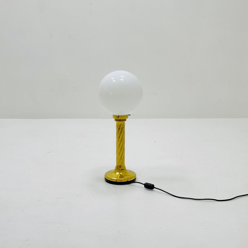 Mid-Century Aise Table Ball Lamp, 1980s