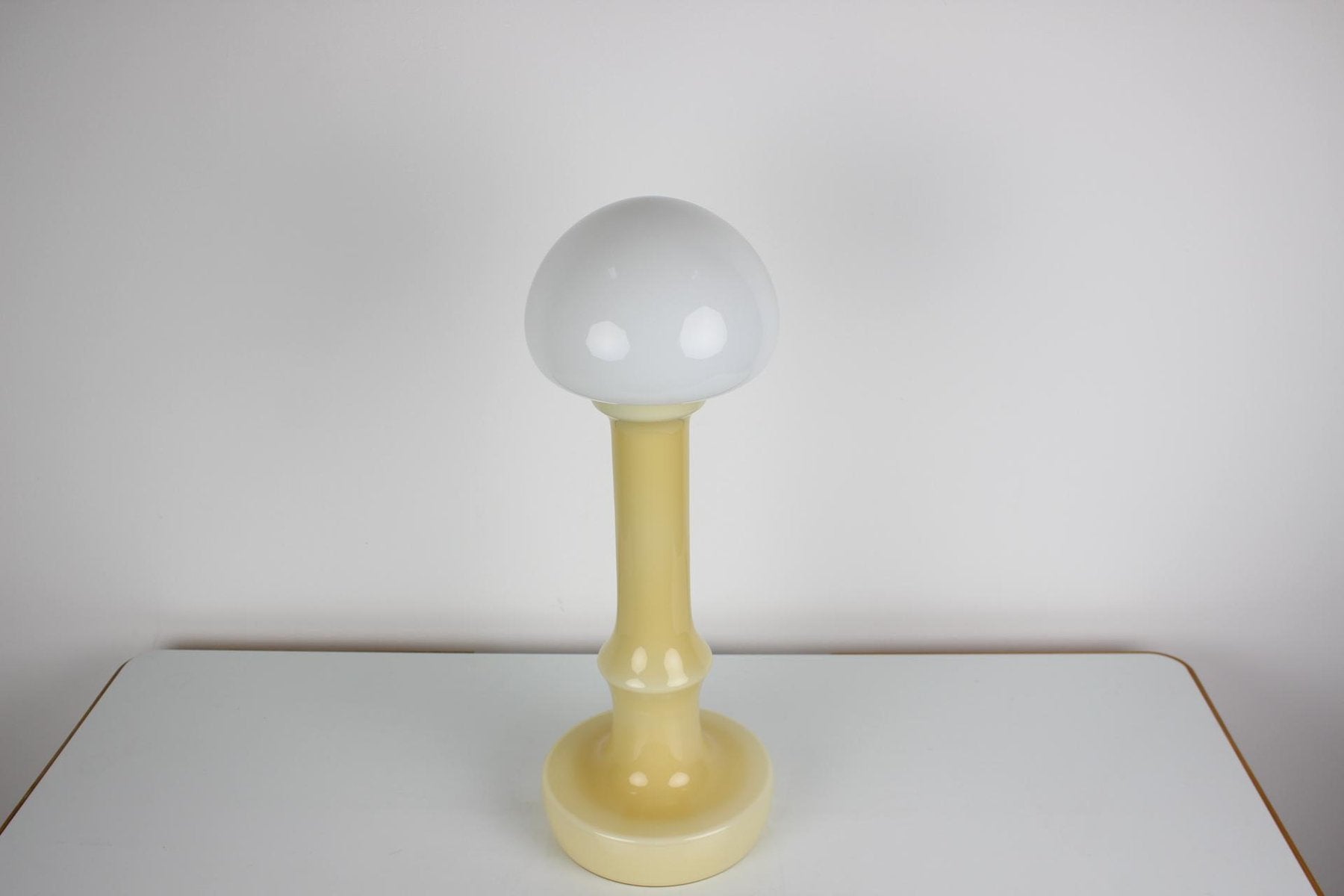 Mid-Century All Glass Table Lamp by Ivan Jakeš, 1970s