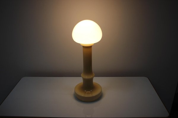 Mid-Century All Glass Table Lamp by Ivan Jakeš, 1970s-TZ-1080985