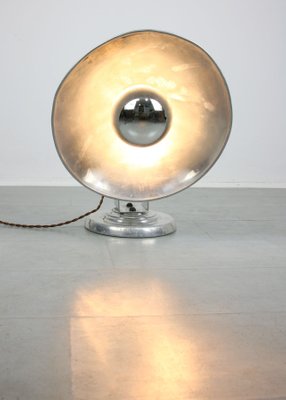 Mid-Century Aluminium Adjustable Table Lamp, 1950s