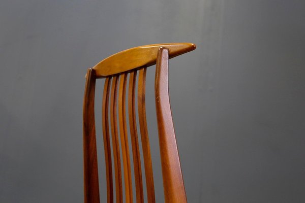 Mid-Century American Brown Chairs, 1950s, Set of 6-RCE-1100030