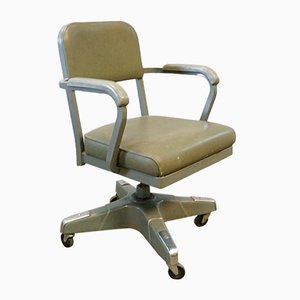 Mid-Century American Industrial Steno Desk Chair by Craig McDowell, 1960s-QFD-881081