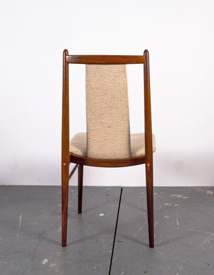 Mid-Century American Nutwood Dining Chairs, 1970s, Set of 6-VLO-1334936