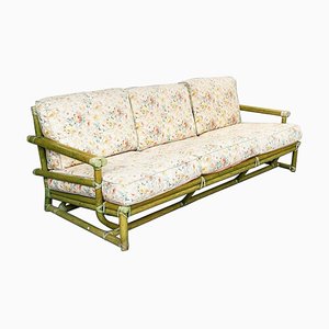 Mid-Century American Rattan Sofa by Levi for McGuire, 1970s-GDD-1310707