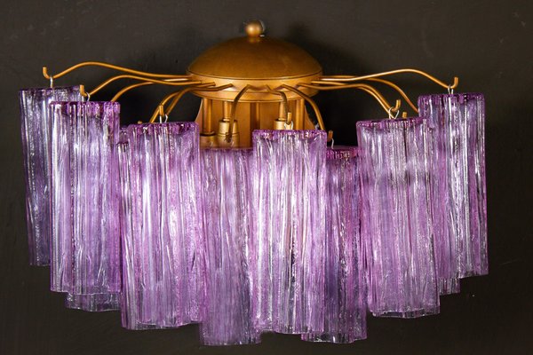 Mid-Century Amethyst Color Murano Glass Scone-MBH-1031690