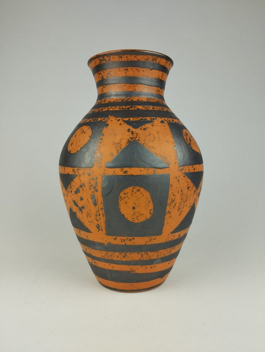 Mid-Century Ankara Vase in Ceramic from Carstens