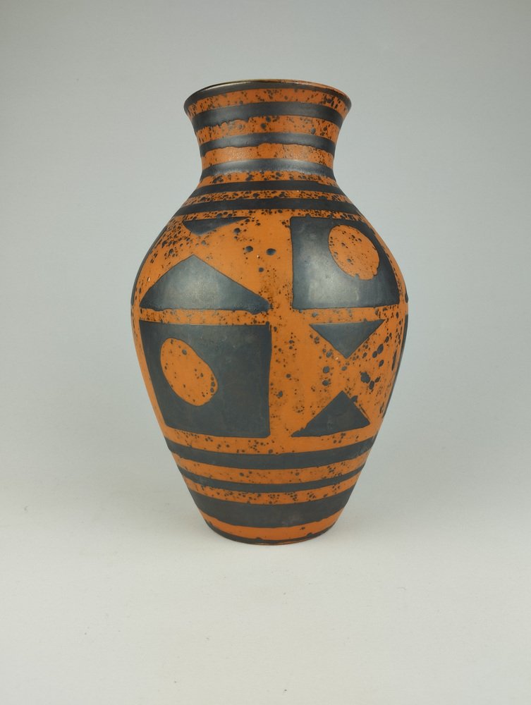 Mid-Century Ankara Vase in Ceramic from Carstens