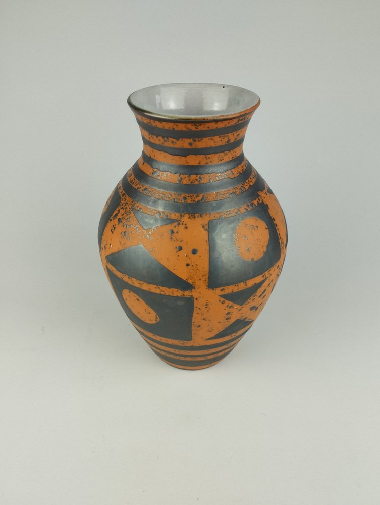 Mid-Century Ankara Vase in Ceramic from Carstens