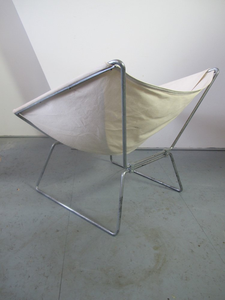 Mid-Century Ap-14 Butterfly Lounge Chair by Pierre Paulin for Polak, 1950s