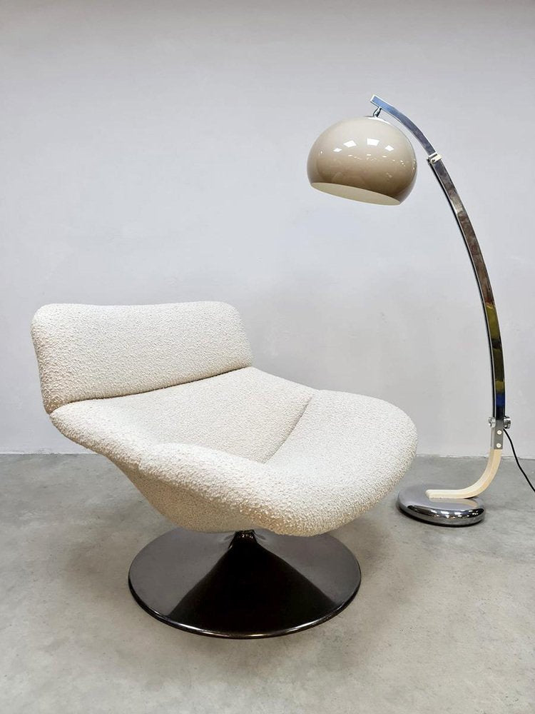 Mid-Century Arc Floor Lamp Booglamp from Hustadt Leuchten, 1970s