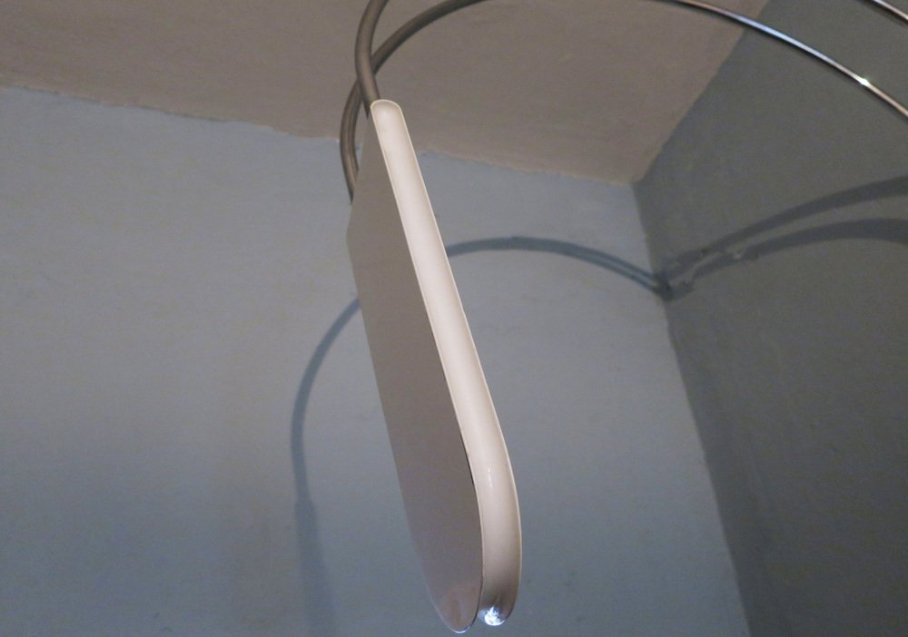 Mid-Century Arc Wall or Ceiling Light by Bruno Gecchelin, 1970s