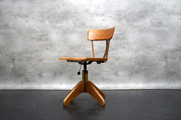 Mid-Century Architect Swivel Chair from Stoll Giroflex, 1950er-CIP-1739016