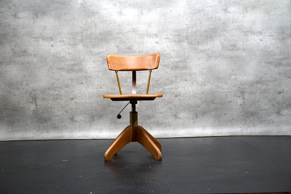 Mid-Century Architect Swivel Chair from Stoll Giroflex, 1950er-CIP-1739016