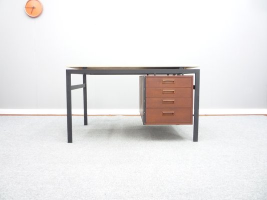 Mid-Century Architects Office Desk in Teak, 1960s-UG-1340623