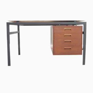 Mid-Century Architects Office Desk in Teak, 1960s-UG-1340623