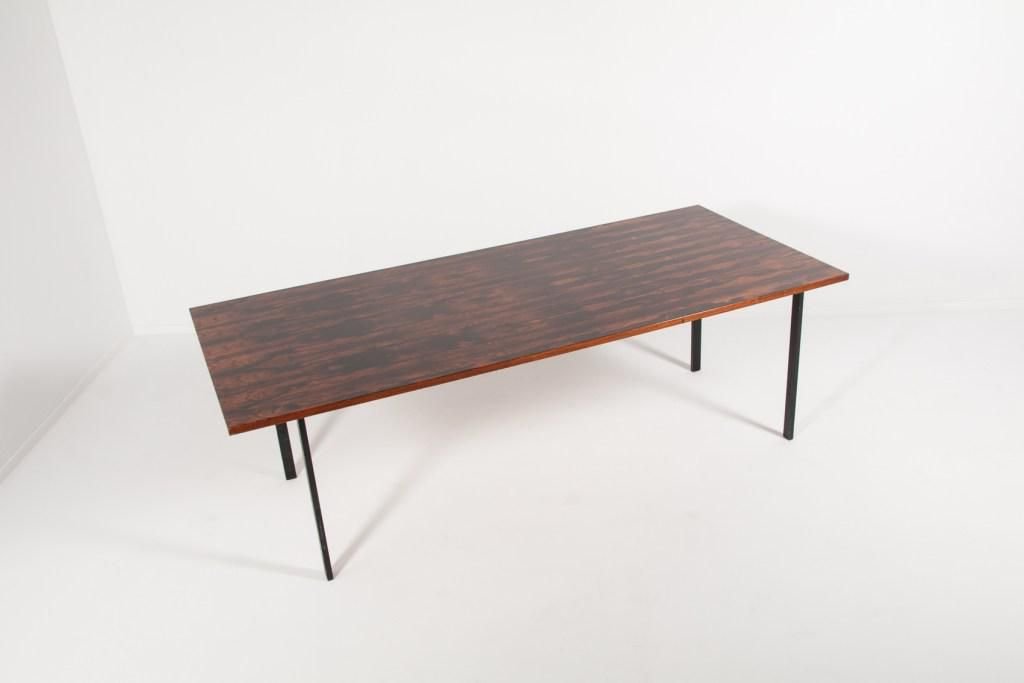 Mid-Century Architectural Rosewood Top Table, 1960s, Denmark