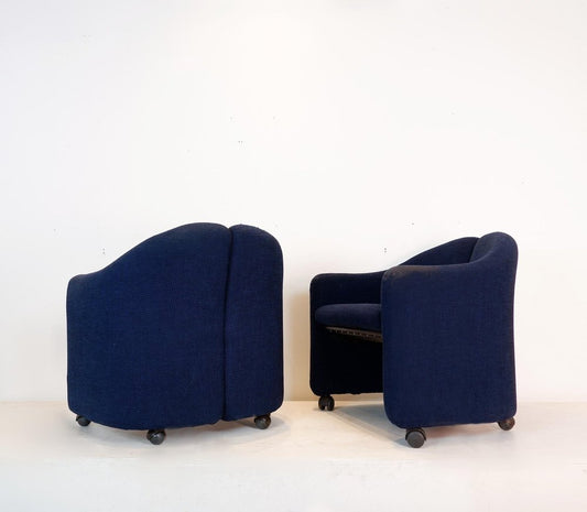 Mid-Century Armchair attributed to Eugenio Gerli for Tecno, Italy, 1970s