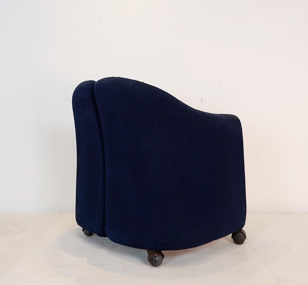 Mid-Century Armchair attributed to Eugenio Gerli for Tecno, Italy, 1970s