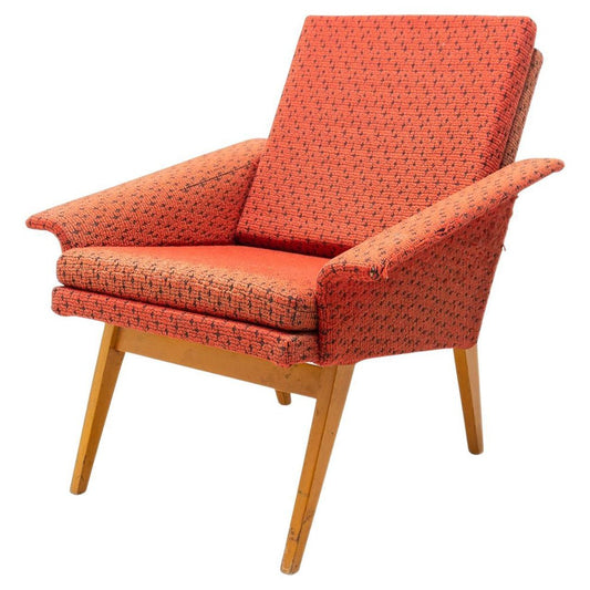 Mid-Century Armchair attributed to Jaroslav Šmídek, Czechoslovakia, 1960s