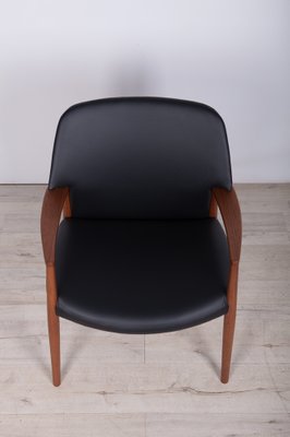 Mid-Century Armchair by A. B. Madsen & E. Larsen for Fritz Hansen, 1950s-NIT-1034874