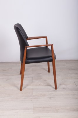 Mid-Century Armchair by A. B. Madsen & E. Larsen for Fritz Hansen, 1950s-NIT-1034874