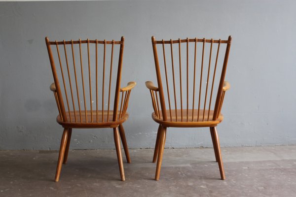 Mid-Century Armchair by Albert Haberer for Hermann Fleiner, 1950s, Set of 2-FGF-935092