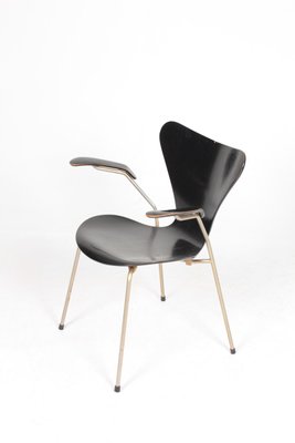 Mid-Century Armchair by Arne Jacobsen for Fritz Hansen, 1960s-FK-584481