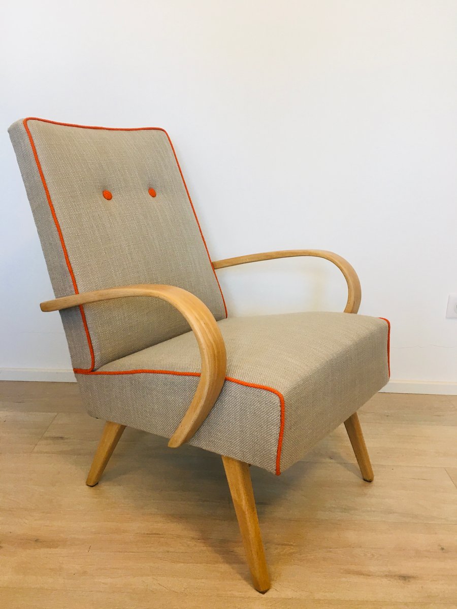 Mid-Century Armchair by Jaroslav Smidek, Czechoslovakia, 1960s