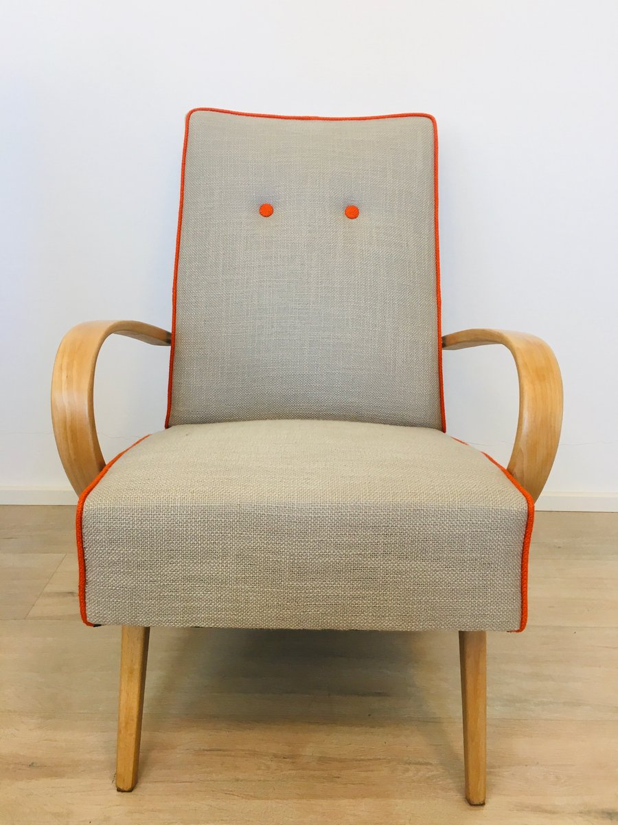 Mid-Century Armchair by Jaroslav Smidek, Czechoslovakia, 1960s