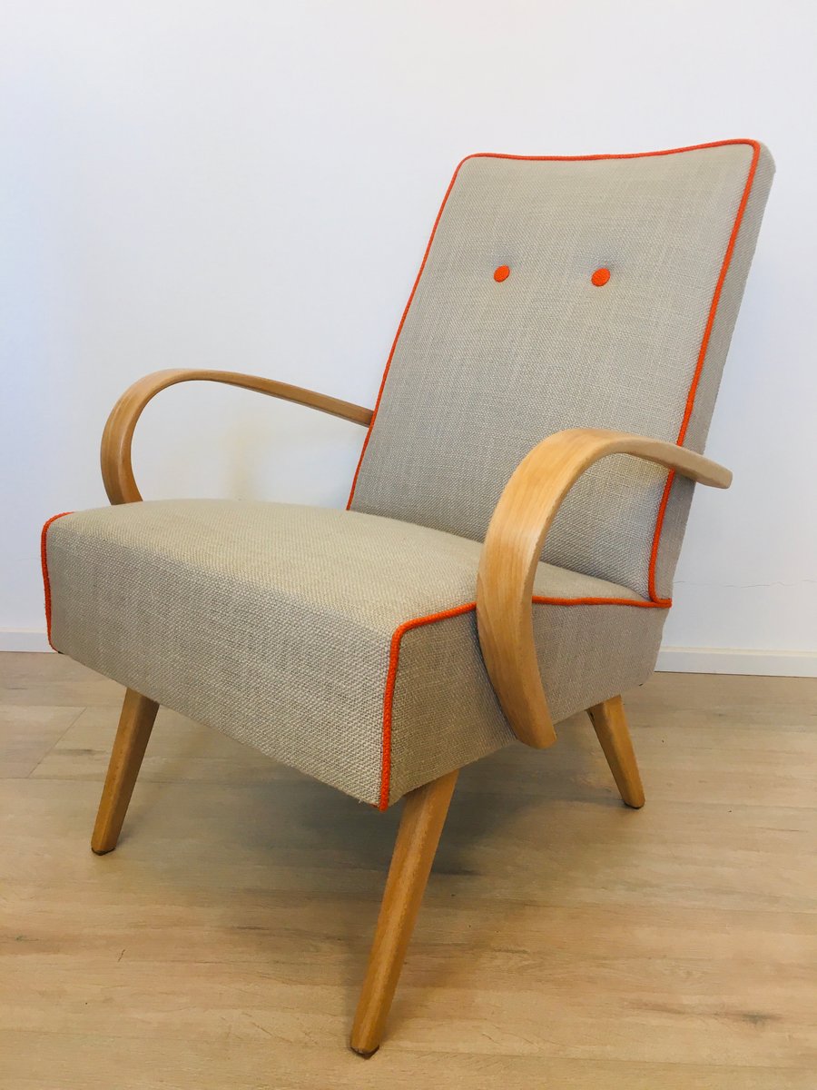 Mid-Century Armchair by Jaroslav Smidek, Czechoslovakia, 1960s