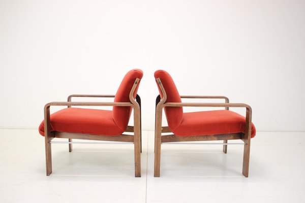 Mid-Century Armchair by Ludvík Volák for Dřevopodnik Holešov, 1960s-TZ-1098755